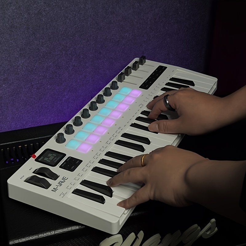 M-VAVE SMK37PRO 37 Key Bluetoo - Midi Controller Pad 评论和价格