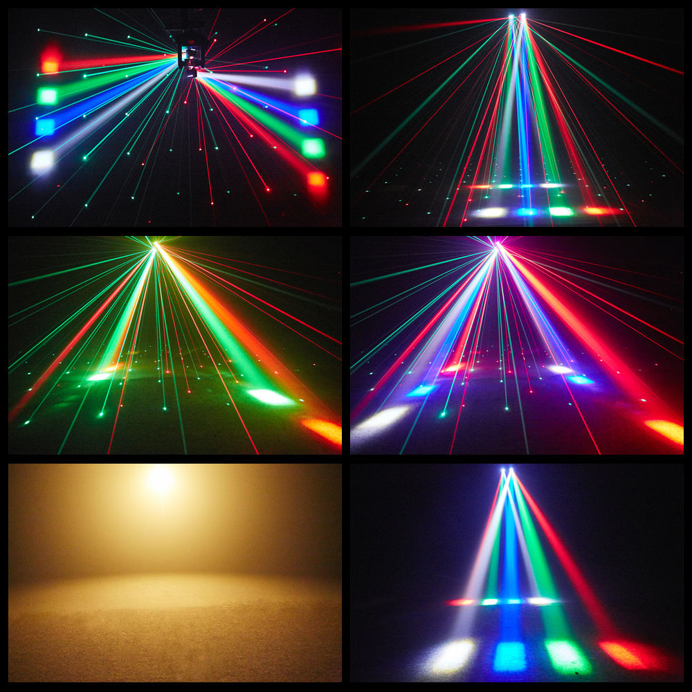 48W Mini Moving Head Beam Ligh - Audio Music Dj 评论和价格