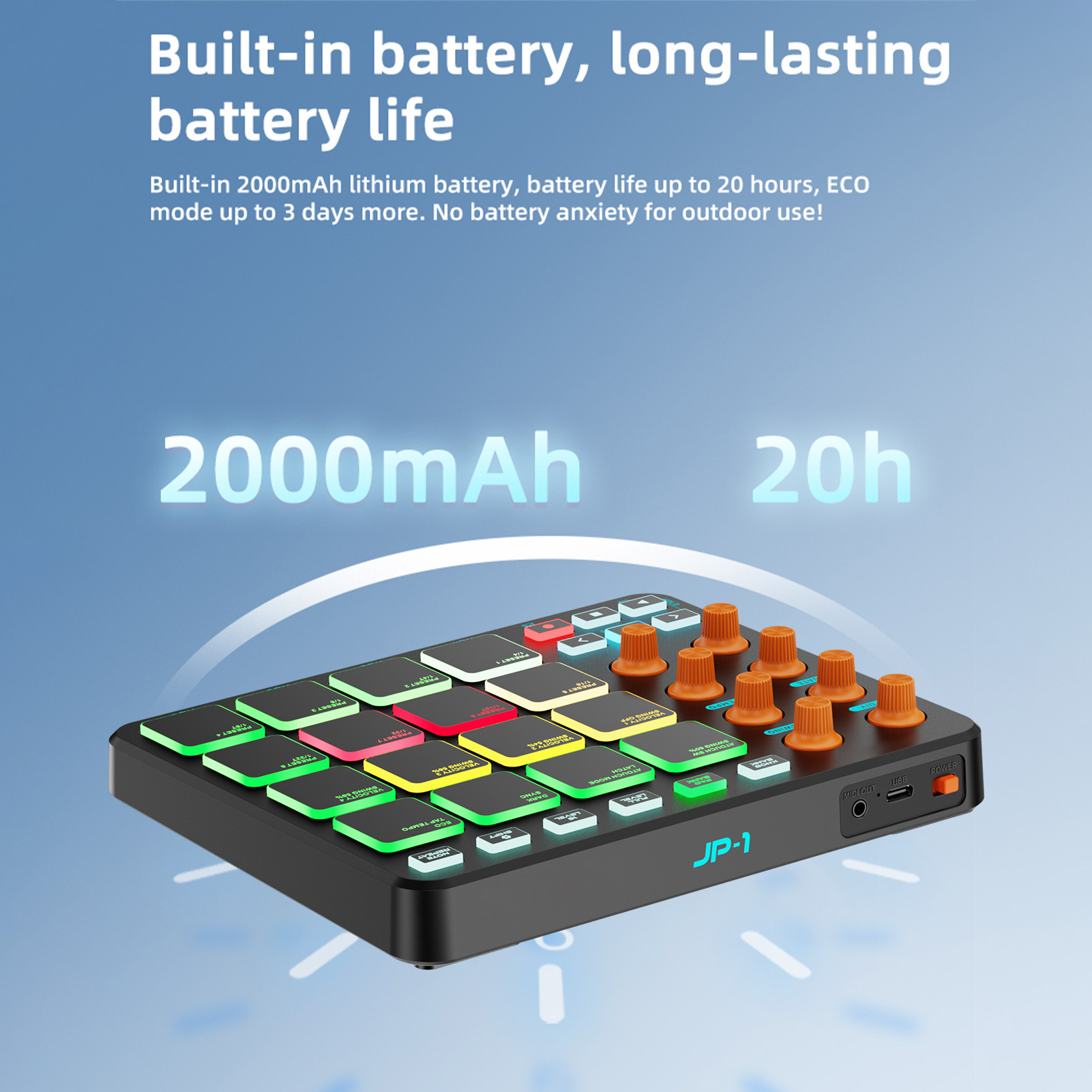 MIDI Controller Wireless MIDI  - Midi Controller Pad 评论和价格