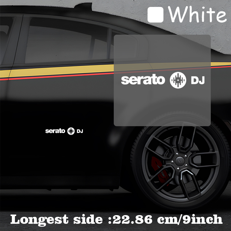 1PC DJ Sound Wave Letter Graph - Audio Music Dj 评论和价格